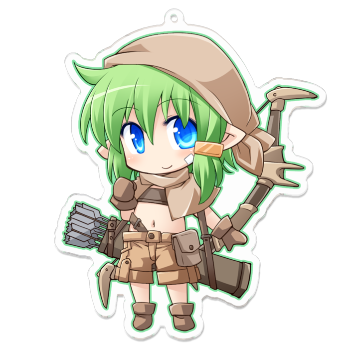 アクリルキーホルダー - 100 x 100 (mm)