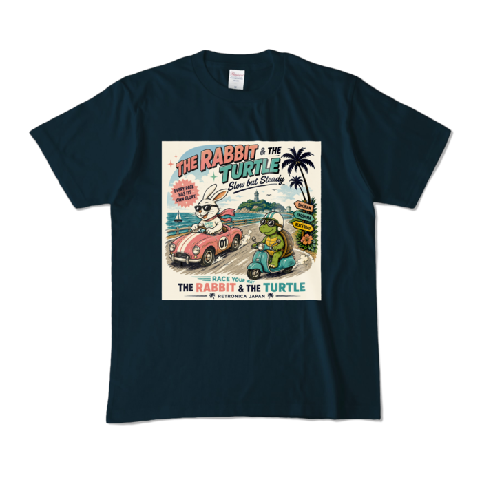 カラーTシャツ - M - ネイビー (濃色)