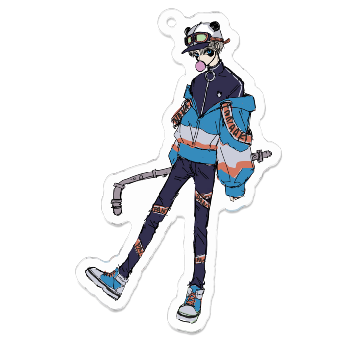 アクリルキーホルダー - 70 x 70 (mm)