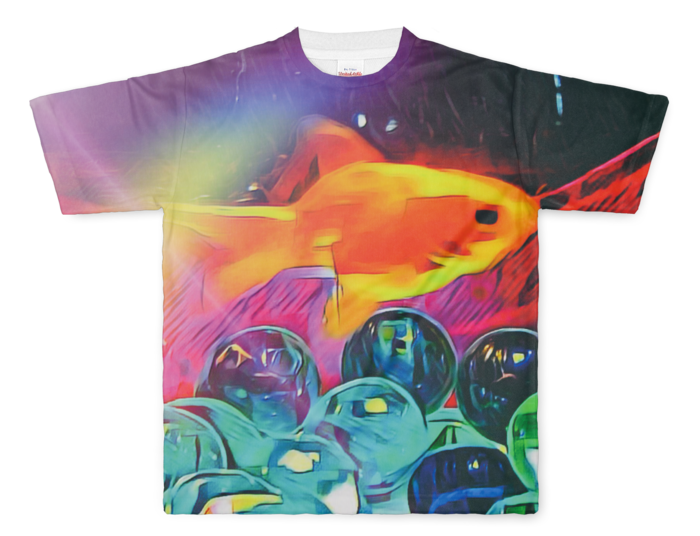 フルグラフィックTシャツ - L - 両面印刷