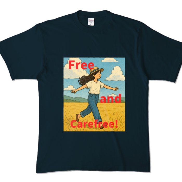 カラーTシャツ - XL - ネイビー (濃色)