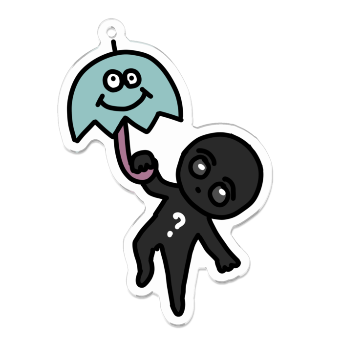 アクリルキーホルダー - 70 x 70 (mm)