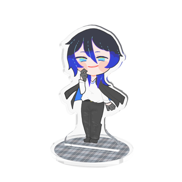 現代服：レザーパンツスタイル70x70mm