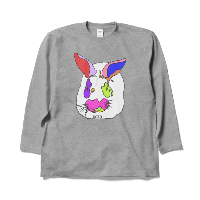 ロングスリーブTシャツ - XL - 杢グレー