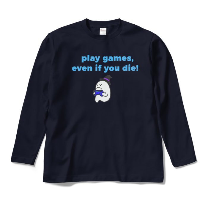 ロングスリーブTシャツ - M - ネイビー