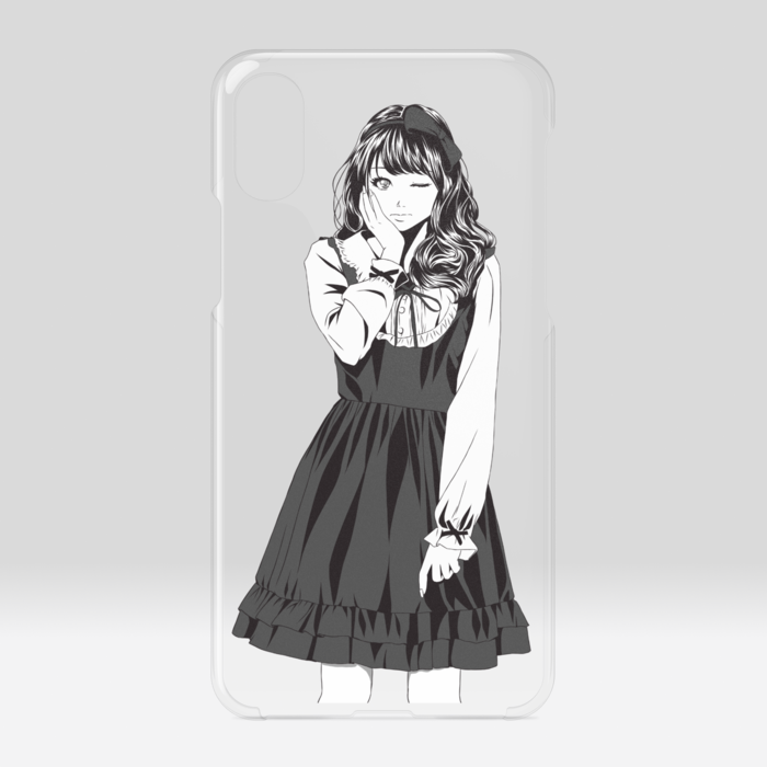 クリアiPhoneケース - iPhone X / XS