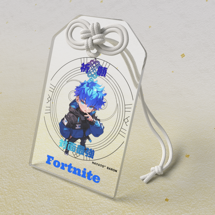 アクリルお守り - 50 × 80mm