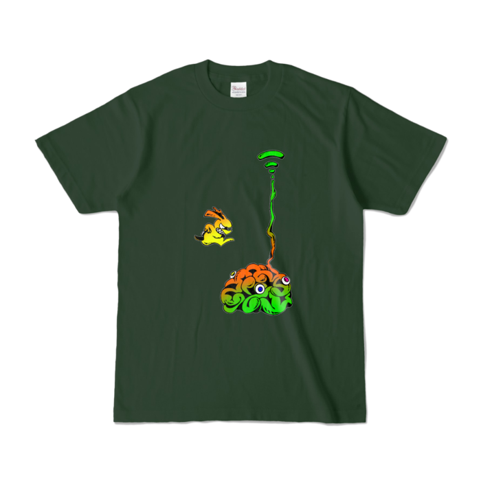 カラーTシャツ - S - フォレスト (濃色)(5)