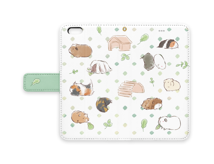 手帳型iPhoneケース - iPhone 6 Plus / 6s Plus - ストラップ穴 あり