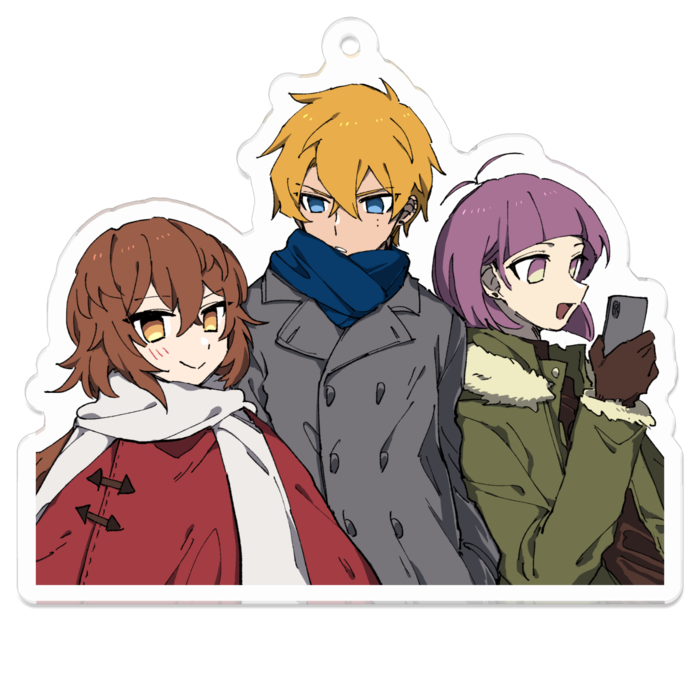 アクリルキーホルダー - 70 x 70 (mm)