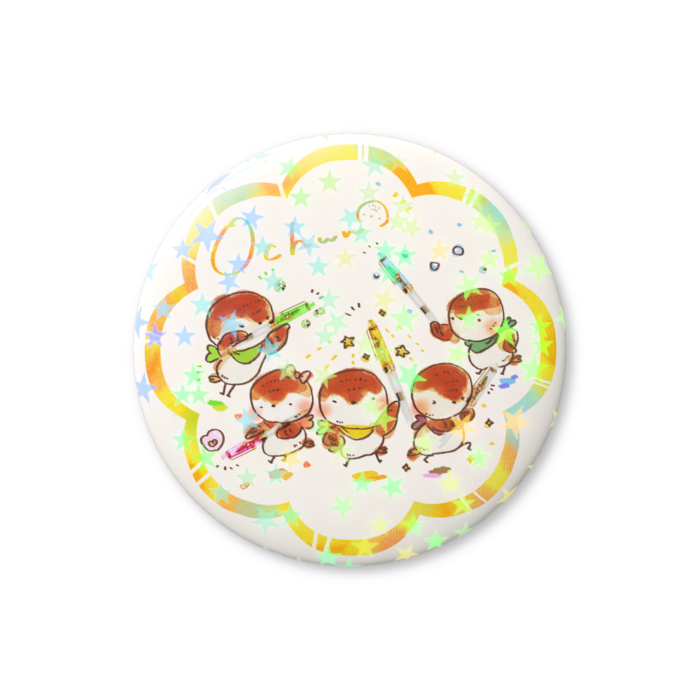 ホログラム缶バッジ - 25mm