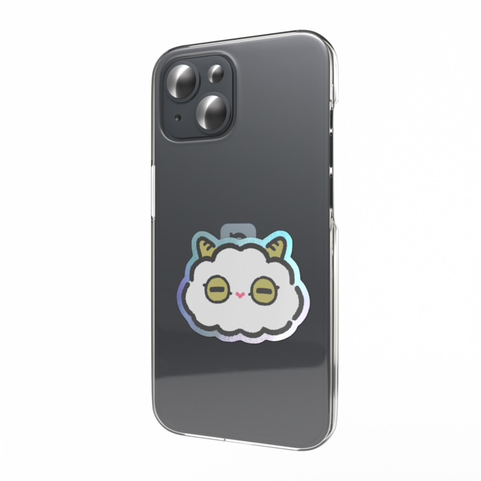オーロラスマホステッカー - W55 × H91mm 以内