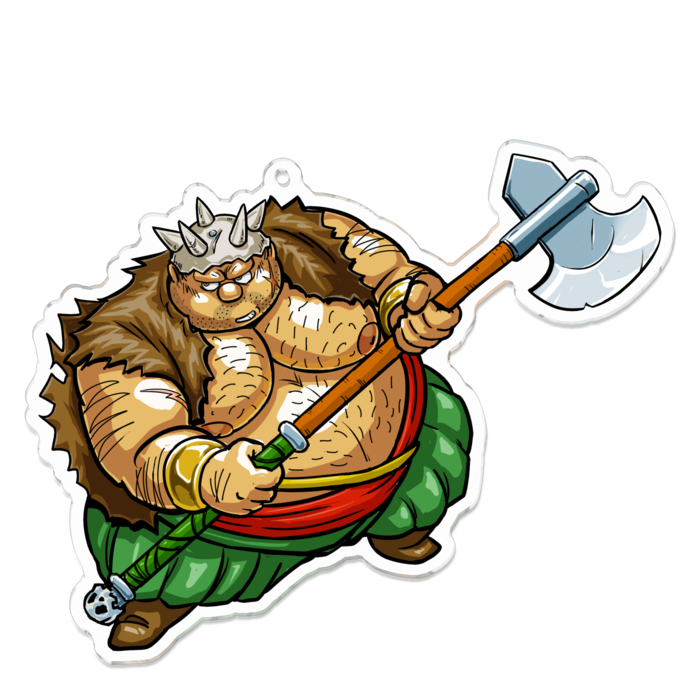 アクリルキーホルダー - 100 x 100 (mm)