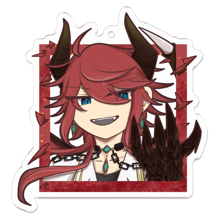 アクリルキーホルダー - 70 x 70 (mm)