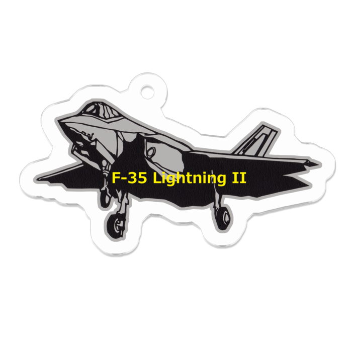 アクリルキーホルダー（コーティング） - 50 x 50 (mm)