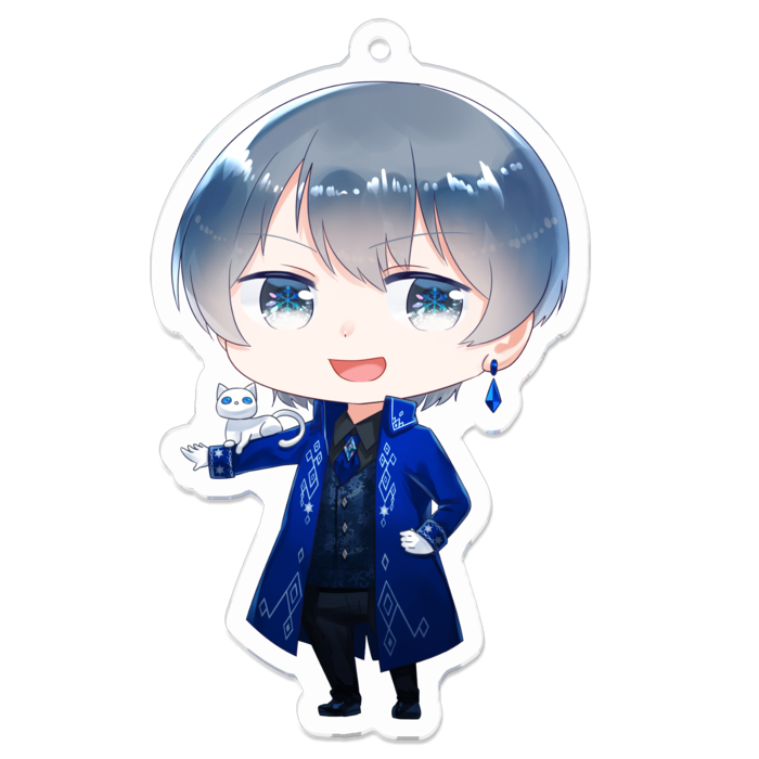 アクリルキーホルダー - 70 x 70 (mm)