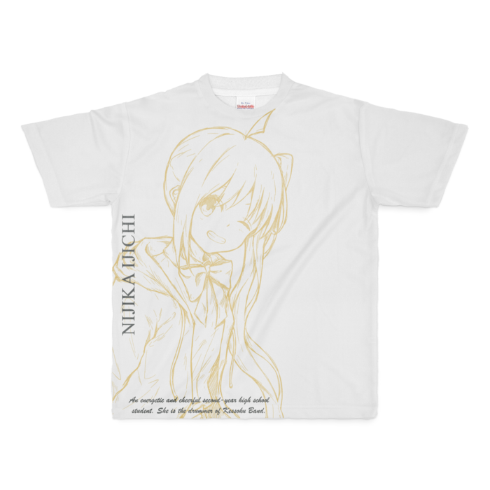 フルグラフィックTシャツ - M - 正面印刷のみ