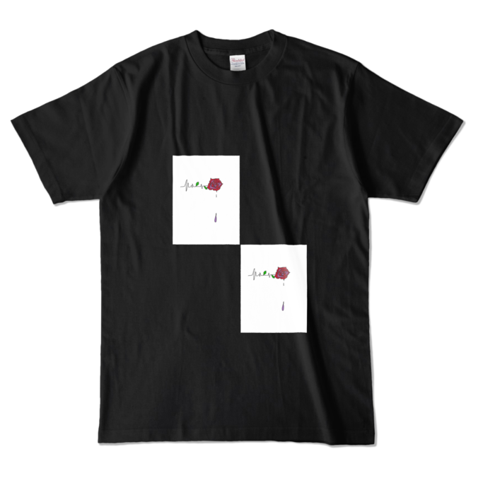 カラーTシャツ - L - ブラック (濃色)