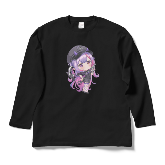 ロングスリーブTシャツ - L - ブラック