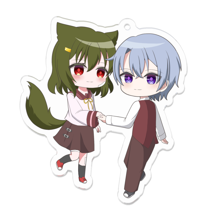 アクリルキーホルダー - 70 x 70 (mm)