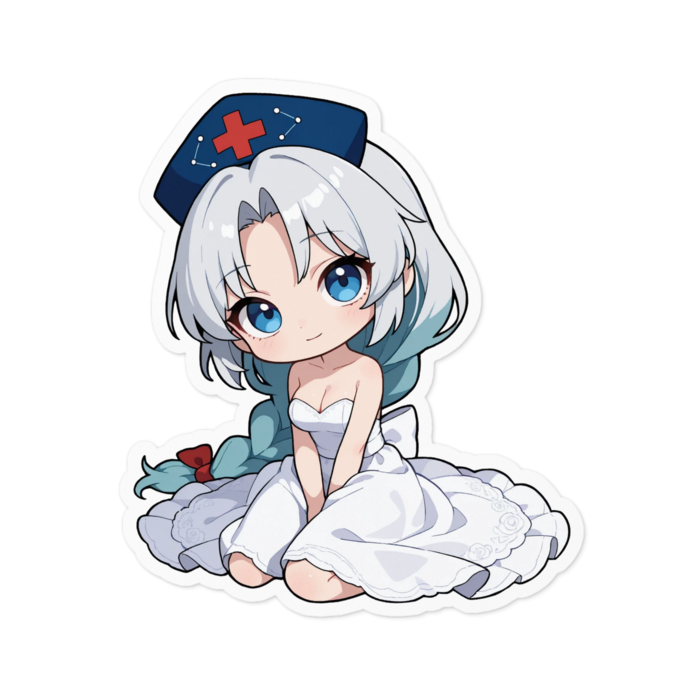 ステッカー - 100 x 100 (mm)(キャラのみ)