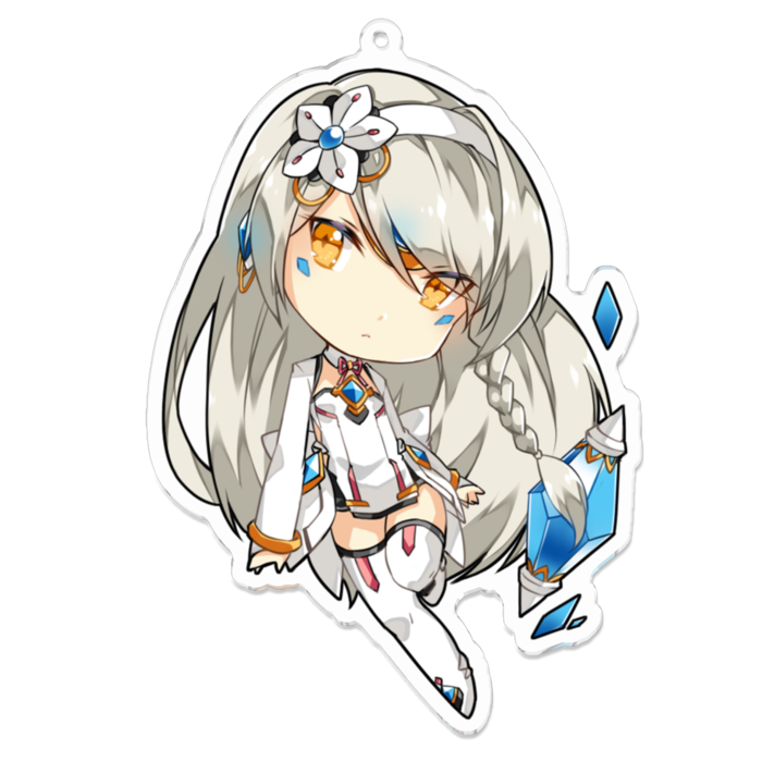 アクリルキーホルダー - 100 x 100 (mm)