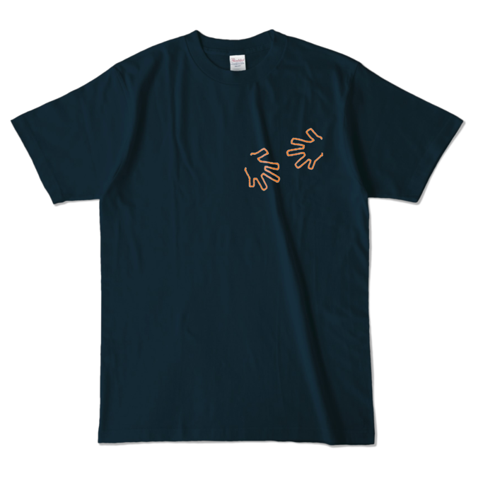 カラーTシャツ - L - ネイビー (濃色)