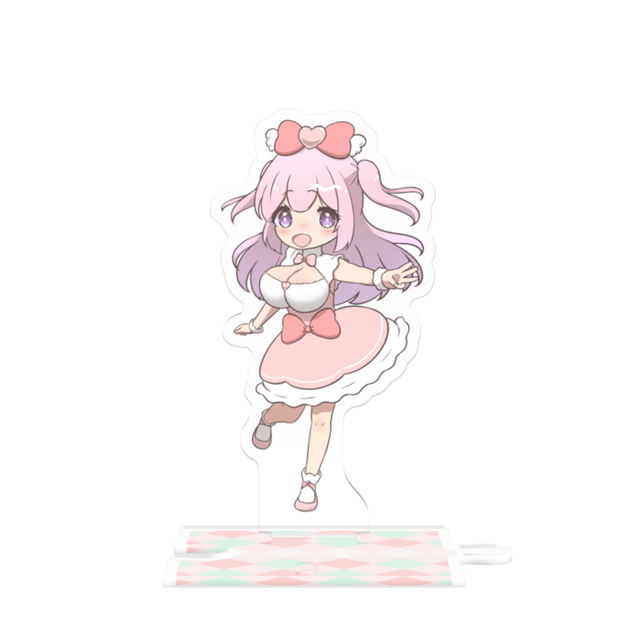 つながるアクスタ - 80mm　ピンク