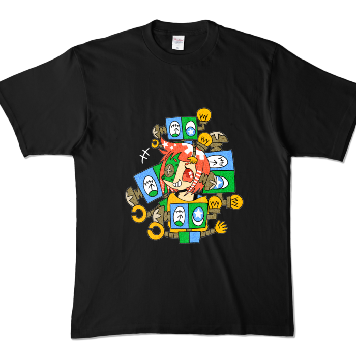 カラーTシャツ - XL - ブラック (濃色)