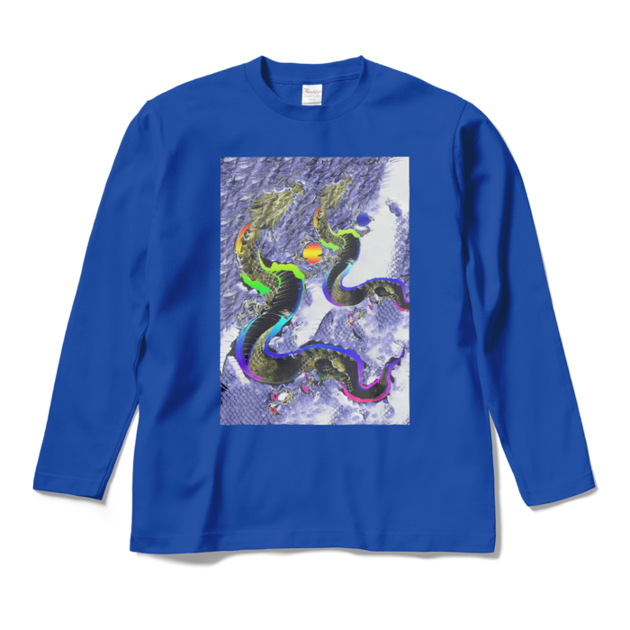 ロングスリーブTシャツ - M - ロイヤルブルー
