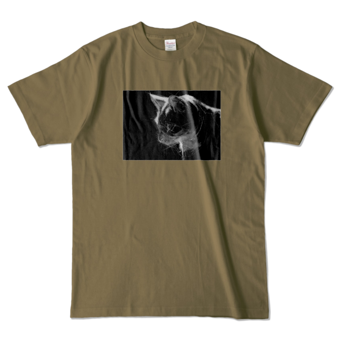 カラーTシャツ - L - オリーブ (濃色)