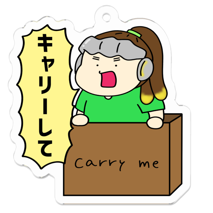 アクリルキーホルダー - 50 x 50 (mm)