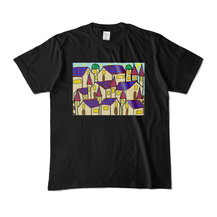 カラーTシャツ - M - ブラック (濃色)