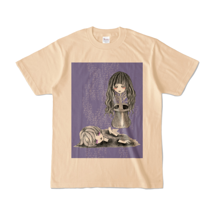 カラーTシャツ - S - ナチュラル (淡色)