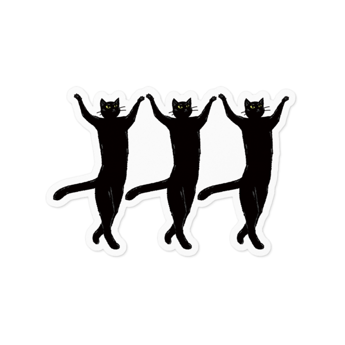 ステッカー - 100 x 100 (mm)