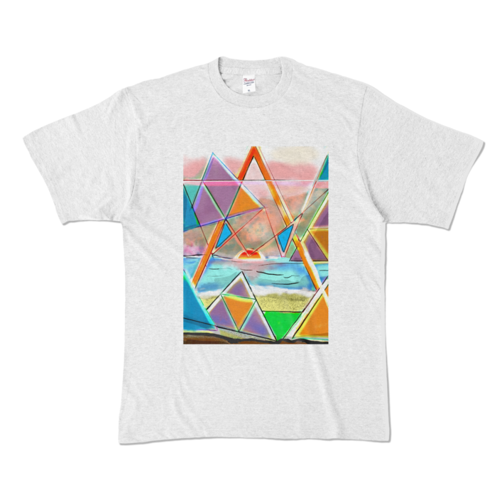 カラーTシャツ - XL - アッシュ (淡色)