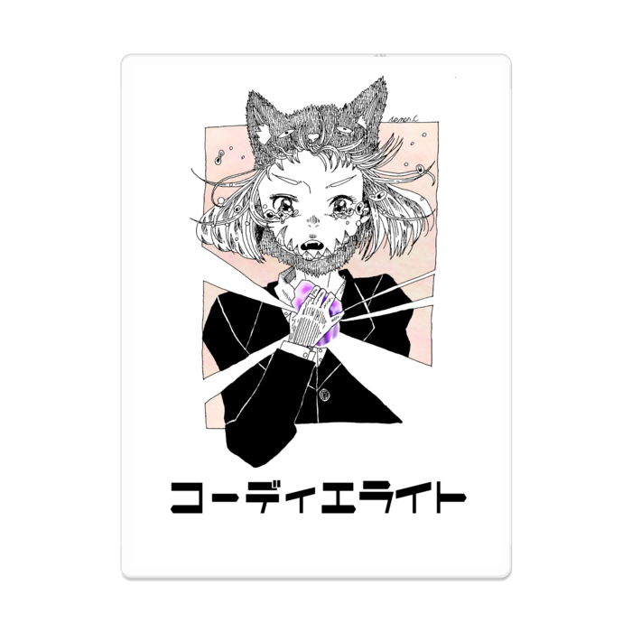 アクリルバッジ - 100 x 100 (mm)