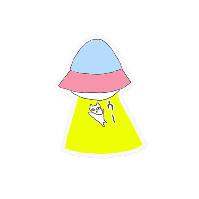 ステッカー - 100 x 100 (mm)