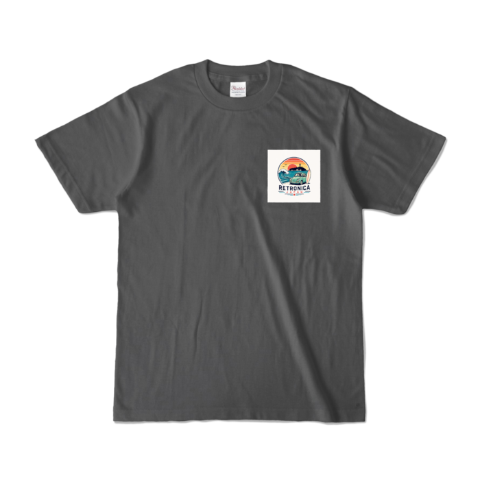カラーTシャツ - S - チャコール (濃色)