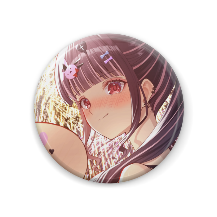 缶バッジ - 照れ
