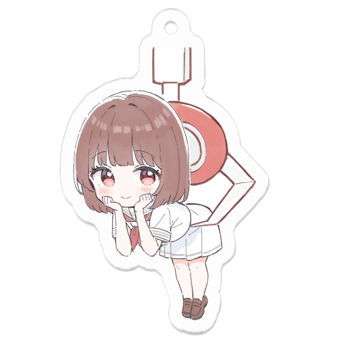 アクリルキーホルダー - 50 x 50 (mm)