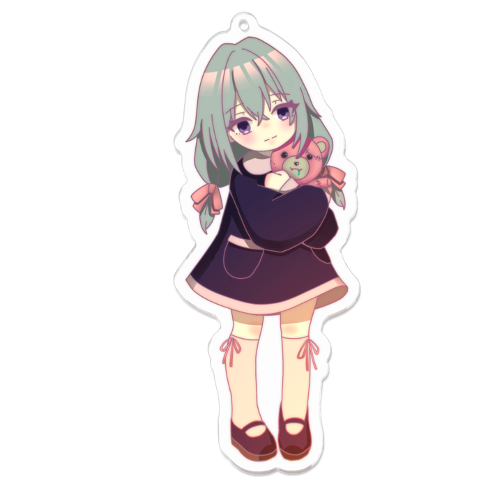 アクリルキーホルダー　100 x 100 (mm)