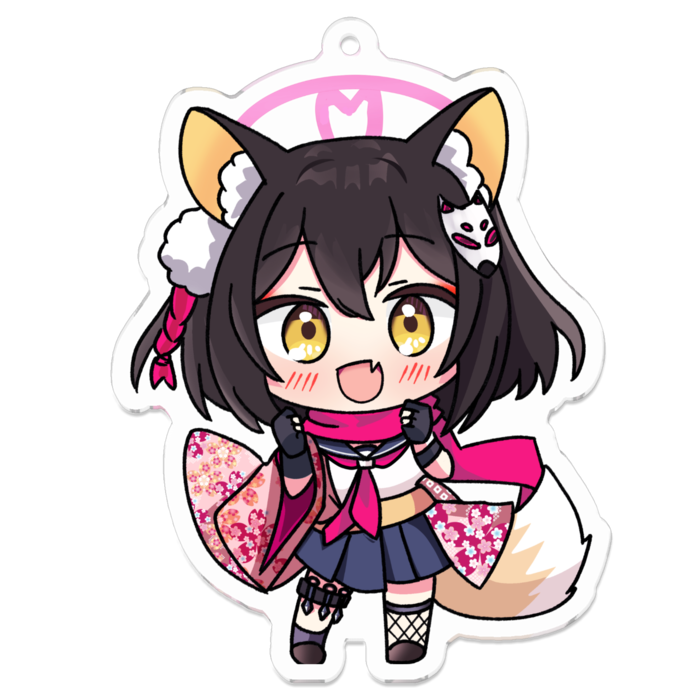 アクリルキーホルダー - 70 x 70 (mm)