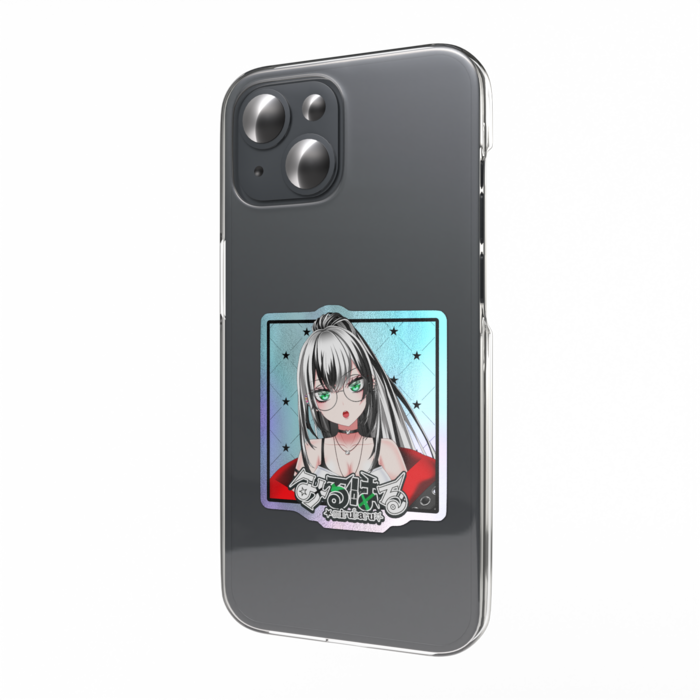 オーロラスマホステッカー - W55 × H91mm 以内