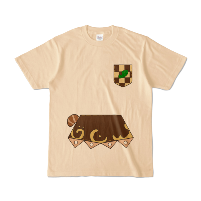 カラーTシャツ - S - ナチュラル (淡色)