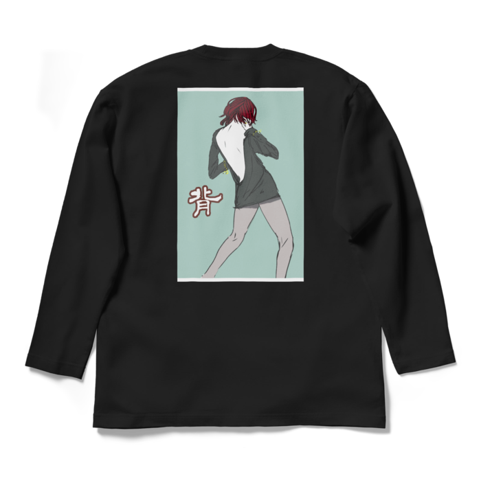 ロングスリーブTシャツ - L - ブラック