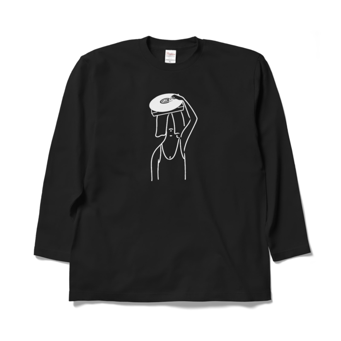 ロングスリーブTシャツ - XL - ブラック