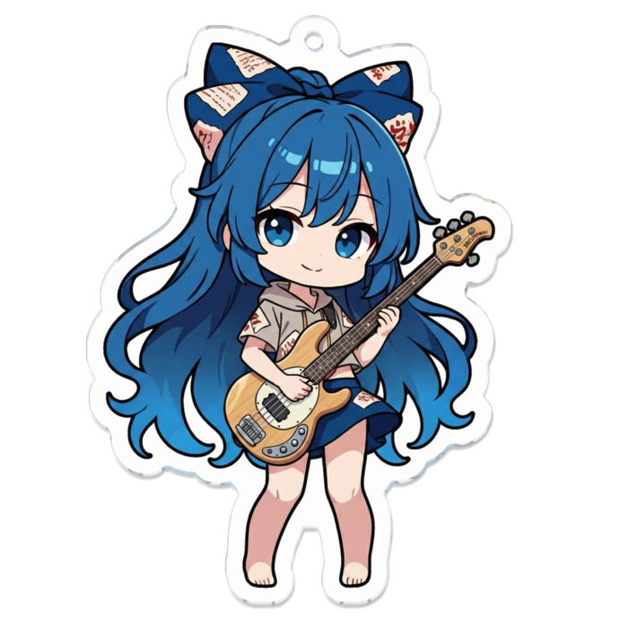 アクリルキーホルダー - 70 x 70 (mm)(キャラのみ)