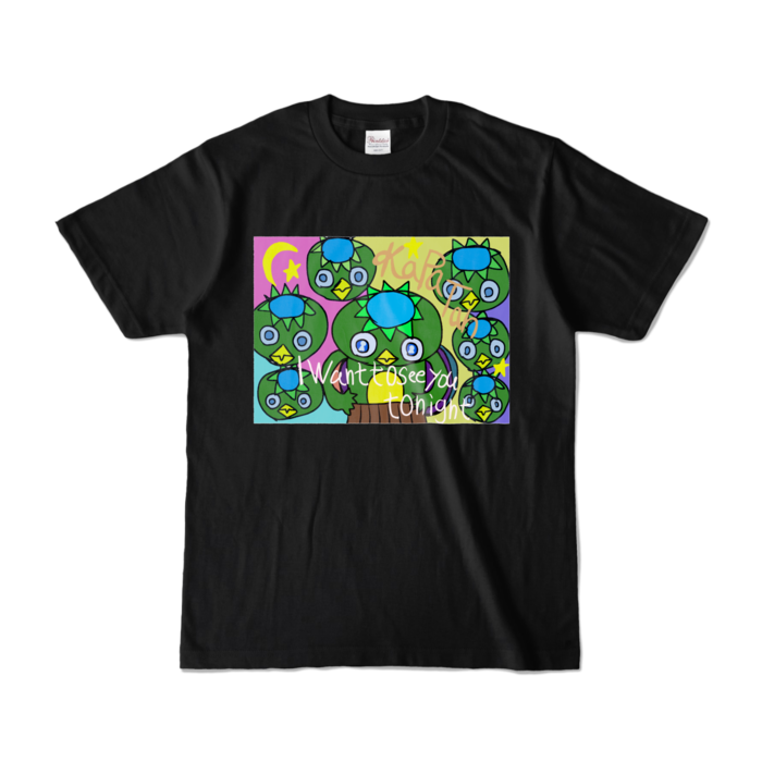 カラーTシャツ - S - ブラック (濃色)