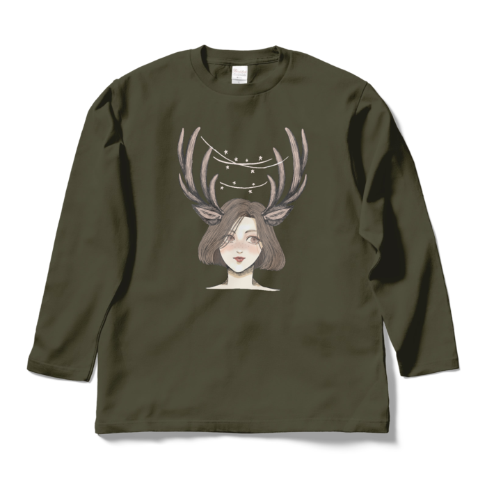ロングスリーブTシャツ - L - アーミーグリーン
